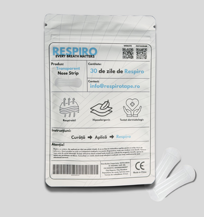 Respiro Invisible Nose Strips