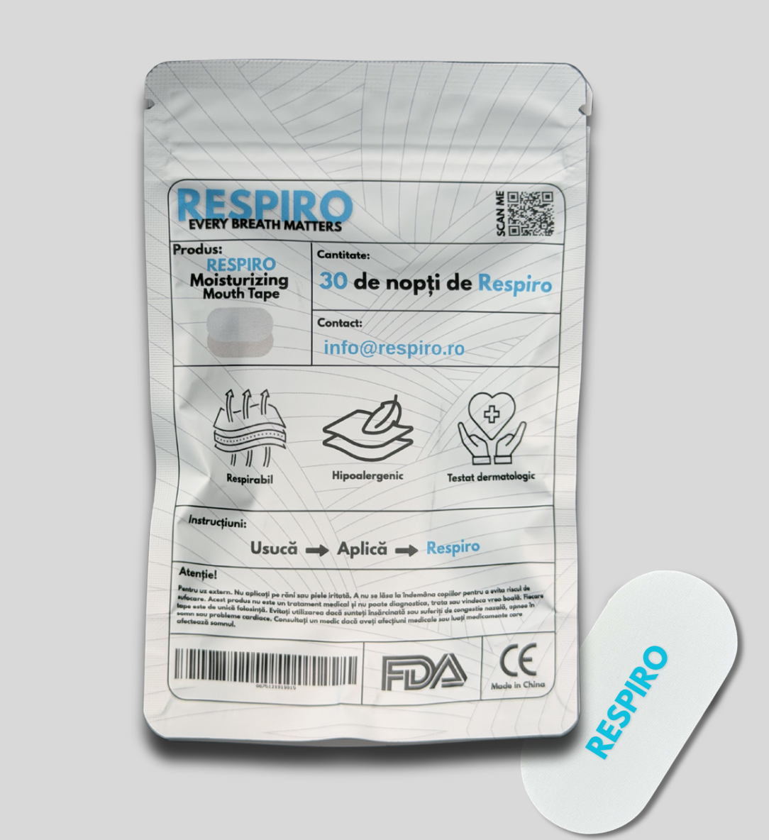 Respiro Hydrating Mouth Tapes