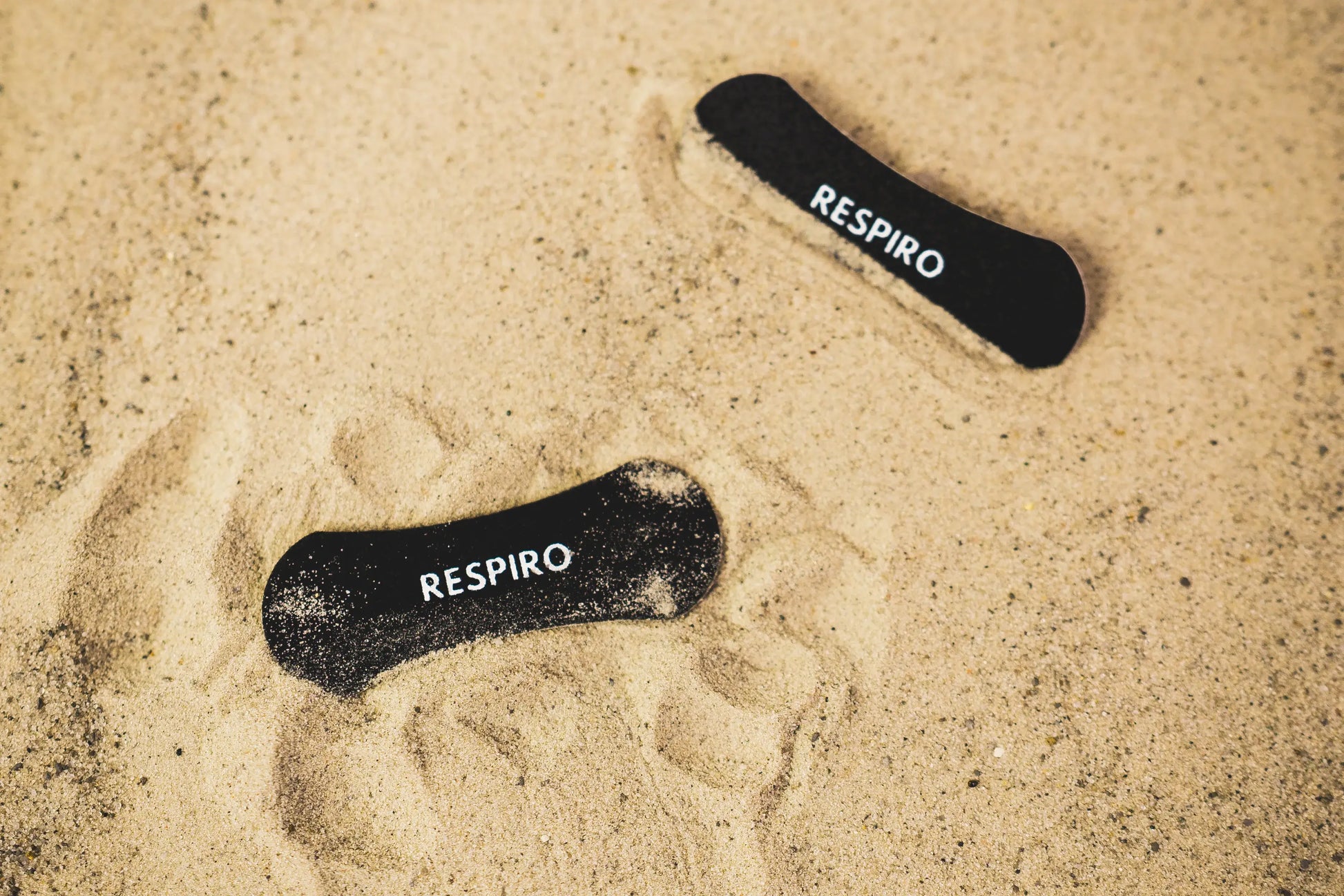 Respiro Nose Strips on sand