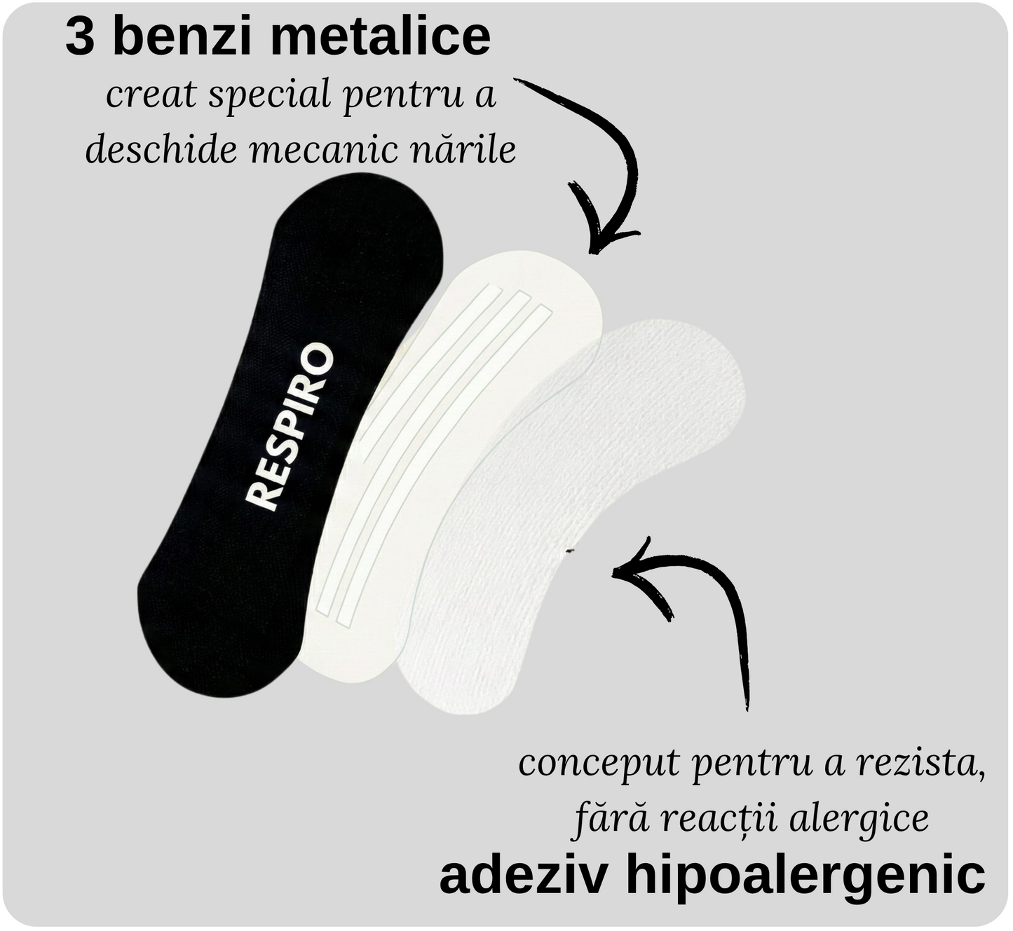 Respiro Invisible Nose Strips