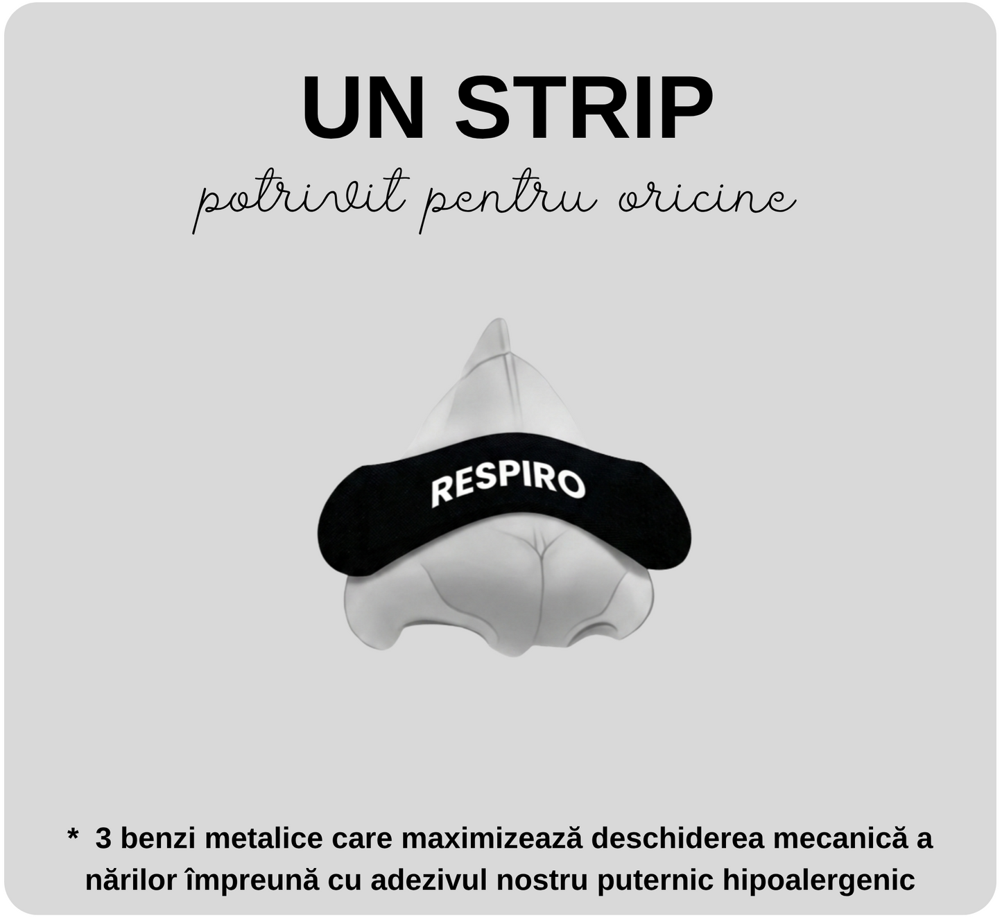 Respiro Invisible Nose Strips